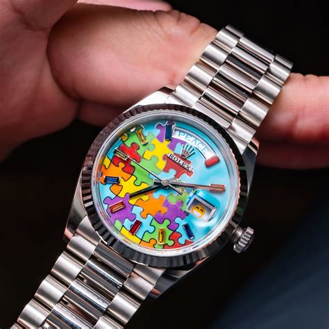 rolex jigsaw puzzle|rolex day date puzzle emoji.